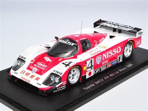 【sparkスパーク】143 Toyota 94cv No4 4th Le Mans 1994 ミニカーショップ