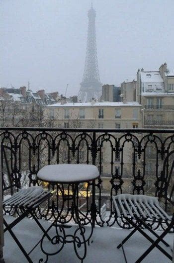 Paris In The Snow Paris Perfect
