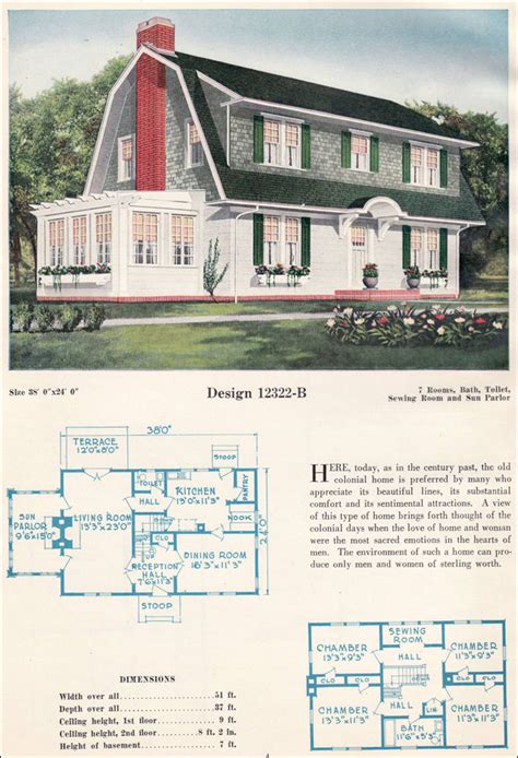 Plan Wp Gambrel House Plan With Stairs Colonial House Plans Sexiz Pix