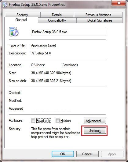 How To Disable Open File Security Warnings In Windows 7 Dush Online