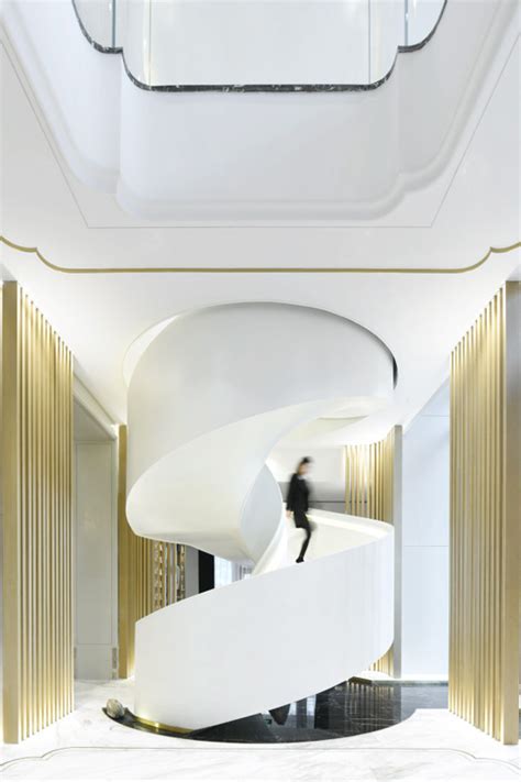 Jindi Shijiaall 无间设计 Wdesign Hotel Interior Design Staircase Design