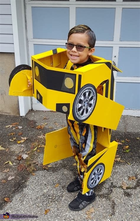 Diy Bumblebee Transformer Costume