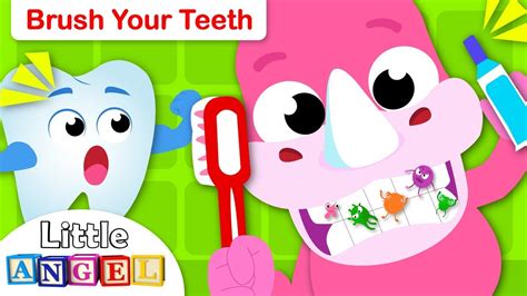 Brush Your Teeth With Baby Rhino Healthy Habit Songs For Children
