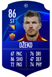 Check spelling or type a new query. Edin Džeko FIFA 19 Rating, Card, Price