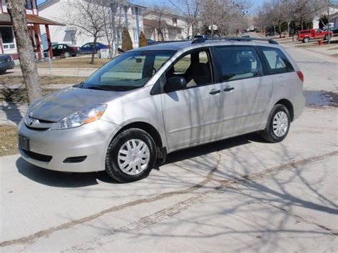 2006 Toyota Sienna Ce For Sale In Winnipeg Manitoba All Cars In