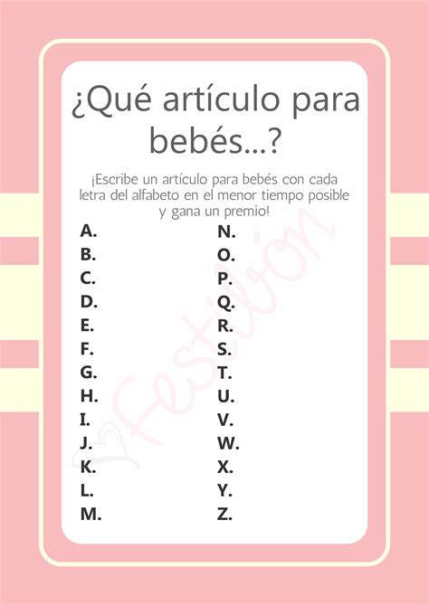 Lotería baby shower ingles y español baraja cartas juego para baby shower pdf para imprimir