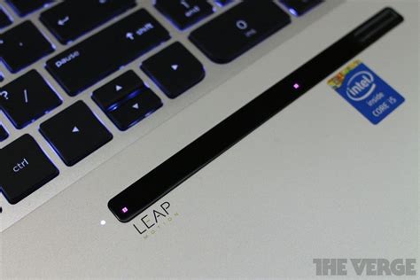 Hp S New Gesture Control Laptop Is The First With Leap Motion The Verge