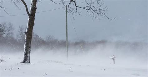 Cold Winds And Lake Effect Harsh Reminder That It Is Still Winter