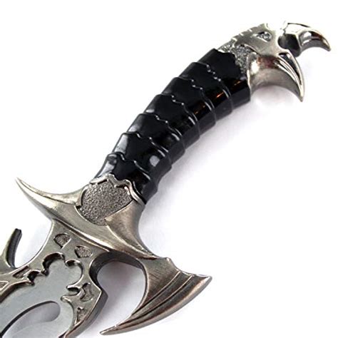Ace Martial Arts Supply Draco Twin Fantasy Dagger Set Silver Pricepulse