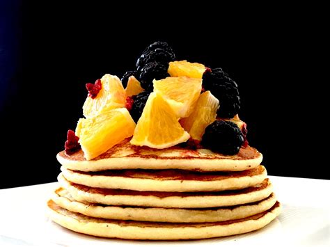 Fueling With Flavour Orange Ricotta Pancakes