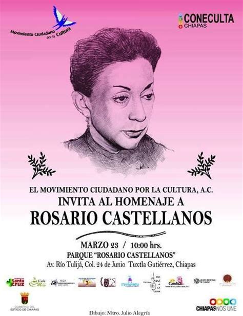 Rosario Castellanos Poemas Cortos Poemas De Rosario Castellanos