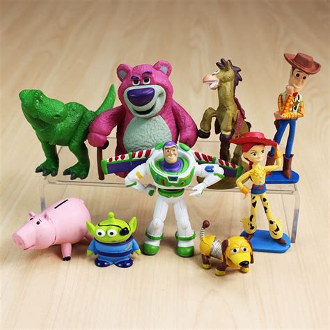 9pcslot Toy Story Figures Woody Buzz Lightyear Jessie Rex Mr Potato