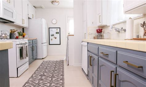 + how do i select the right primer? Trendy Two-Toned Kitchen Cabinet Refresh | The Perfect ...