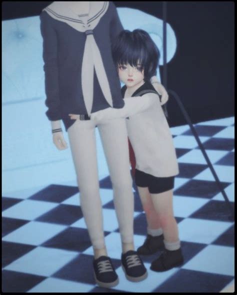 Child And Toddler Sailor Uniform Top For The Sims 4 By Yuu Tori Tori
