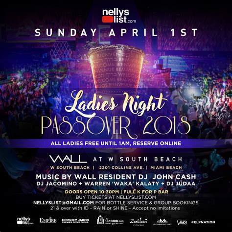 Passover Ball 2018 Mokai Miami Beach Nellyslist New York Miami Los Angeles L Global