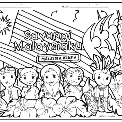 Lukisan Hari Kemerdekaan Malaysia Kisah Haru Gadis Autis Yang