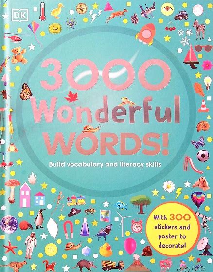 3000 Wonderful Words Build Vocabulary And Literacy Skills