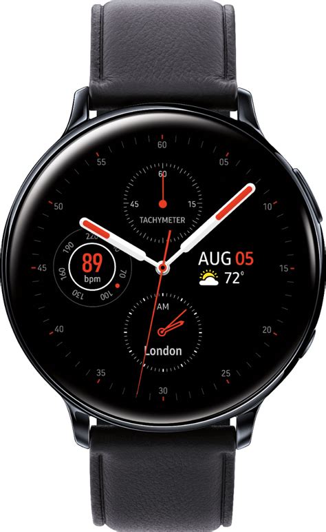 Best Buy Samsung Galaxy Watch Active2 Smartwatch 44mm Stainless Steel