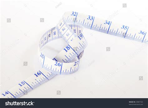 Tape Measure Showing Inches Centimeters Foto De Stock 23887102