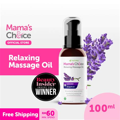 Relaxing Massage Oil Mama S Choice