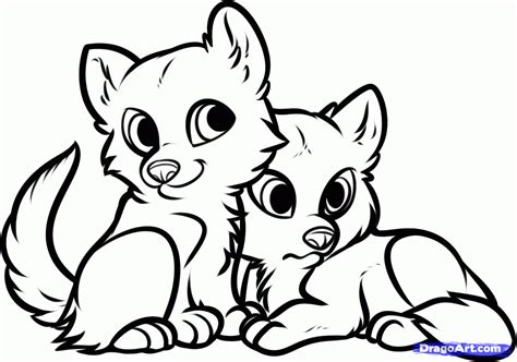 Cute Baby Animals Cartoon Coloring Pages Coloring Pages