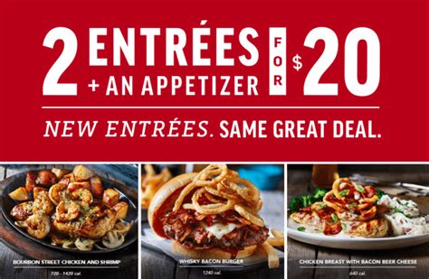 Applebees 2 For 20 Menu New Items Added Mommy Octopus