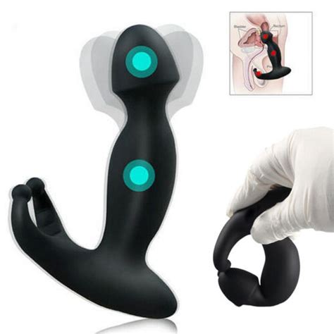Male Prostate Massager Silent Stimulator Vibrating Massage Mens Health