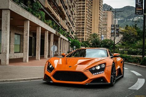 Free Download Zenvo St1 Yellow And Blue Zenvo St1 Coupe Cars