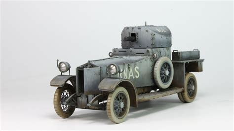 Rolls Royce Armoured Car Pattern Rnas Meng Model By Micha Jak Armored Vehicles