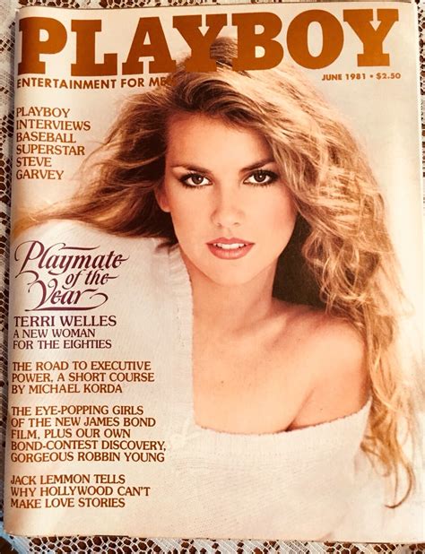 Playboy Magazine June 1981 Playmate Of The Year Terri Welles More
