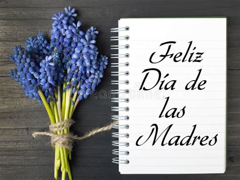 Mother S Day Card With Spanish Words Happy Mother S Day Stock Photo