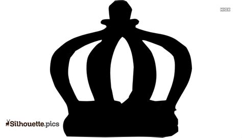 Queen Crown Silhouette Printable Silhouettepics