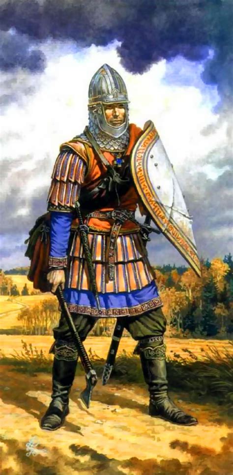Kievan Rus Warrior Ancient Warfare Ancient Warriors Historical Warriors