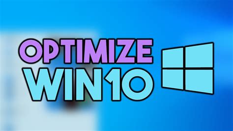 How To Optimize Windows 10 For Gaming And Performance 2020 Youtube