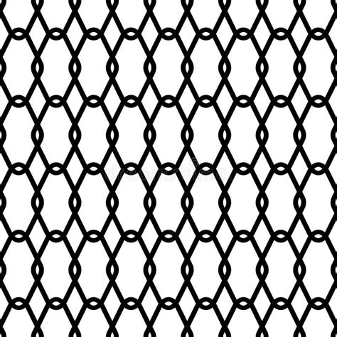 Steel Wire Mesh Seamless Background Vector Stock Vector Illustration