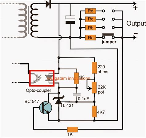 Step by step explanation of connection diagram and. How to Modify SMPS for Adjustable Current and Voltage Output | Homemade Circuit Projects