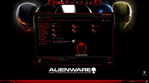 Alienware Red Premium Skin Pack Skinpack Store
