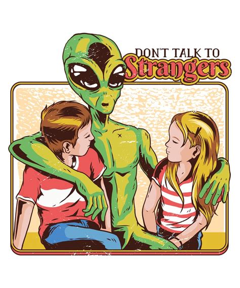 Dont Talk To Strangers Art Print By Angelandspot X Small Halloween