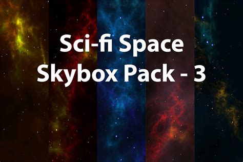 Sci Fi Space Skybox Pack 3 2d 天空 Unity Asset Store