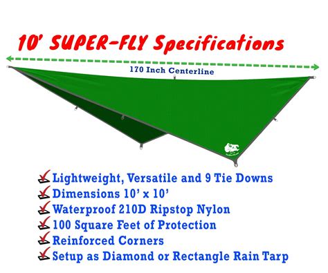 Tarp Sizes In Inches