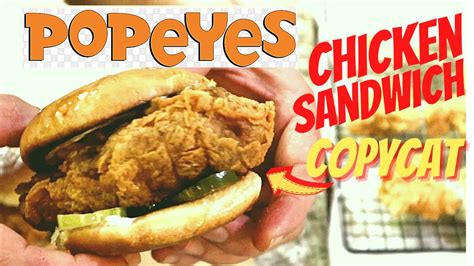Popeyes Chicken Sandwich Copycat Recipe Still The Best Youtube