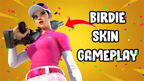 Birdie Skin Creative Gameplay Fortnite Youtube