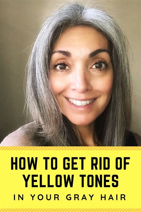 All You Need To Know About Yellowing Gray Hair Grey Hair Care Gray