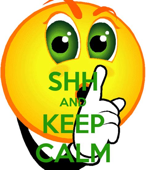 Shh And Keep Calm Poster Agneskrause7 Keep Calm O Matic