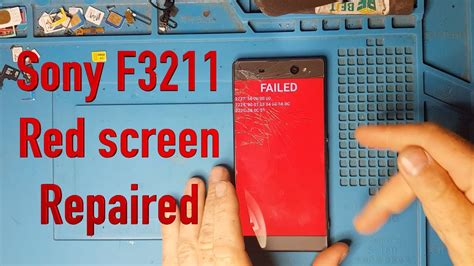 How To Fix Red Screen After Flash Sony F3211 Youtube