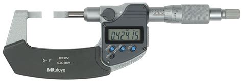 Mitutoyo Blade Micrometer Electronic Digital Operation 0 To 10 To