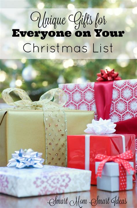 What are some unique gift ideas for men? Unique Gifts for Everyone on Your Christmas List | Holiday ...