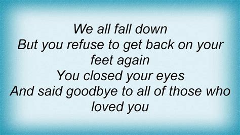 All Time Low We All Fall Down Lyrics Youtube