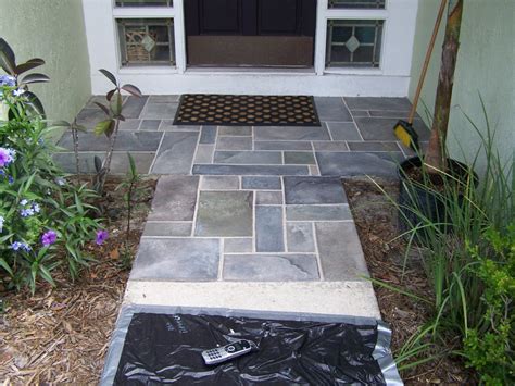 Painting A Faux Slate Walkway On Concrete Hubpages