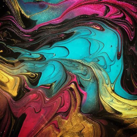 Art House Paint Party Marbling Effects With Acrylics Events Universe